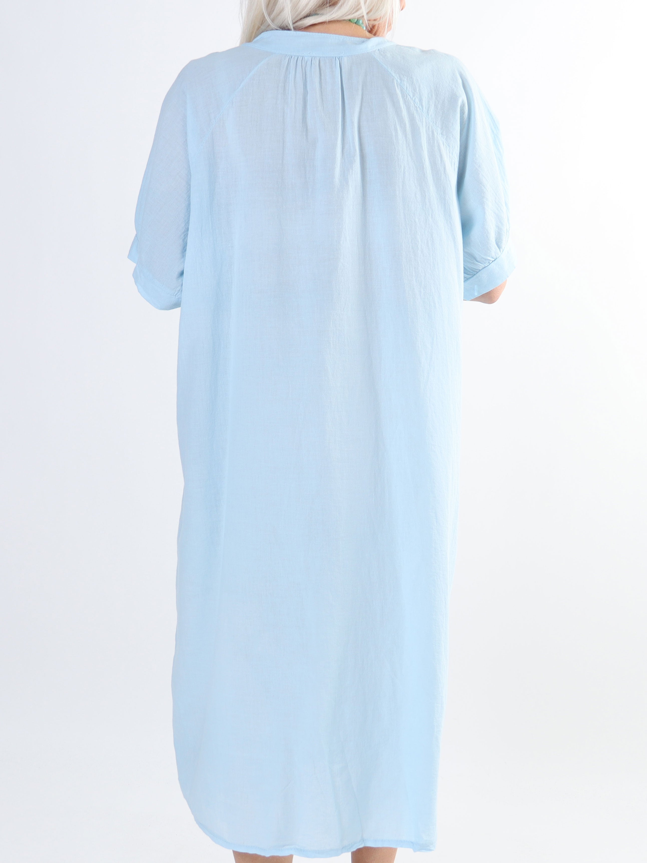 Nannali - Fin plus size kjole i bomuld med stjerner